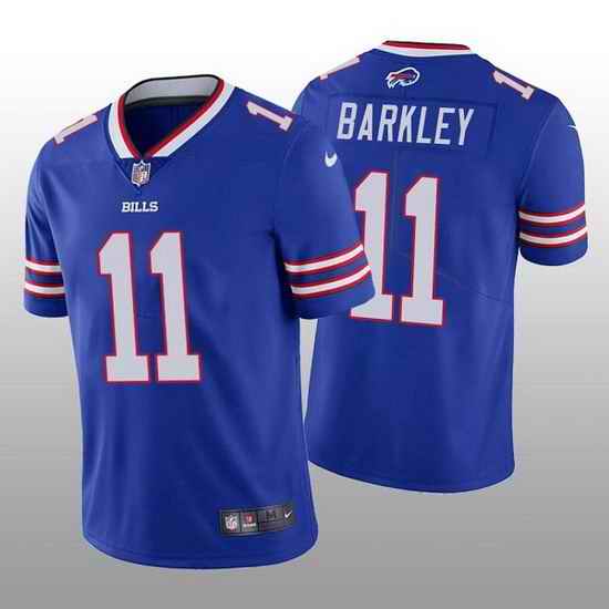 Men Buffalo Bills #11 Matt Barkley Blue Vapor Untouchable Limited Stitched jersey
