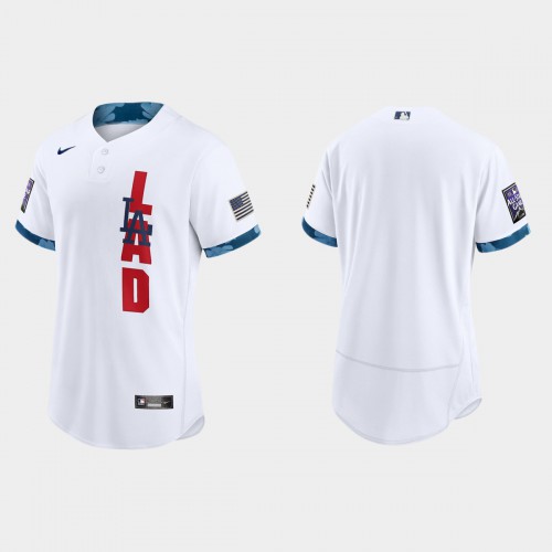 Los Angeles Los Angeles Dodgers 2021 Mlb All Star Game Authentic White Jersey Men’s