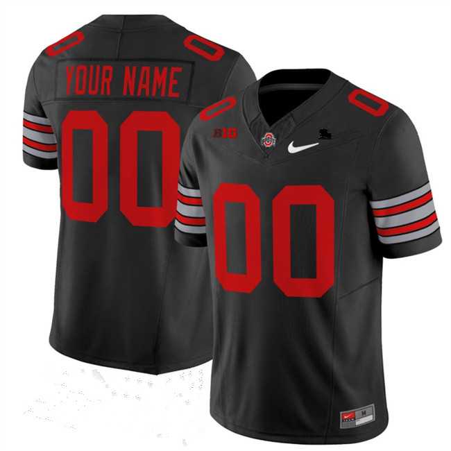 Men%27s Ohio State Buckeyes Active Player Custom Black F.U.S.E. Vapor Limited Stitched Football Jersey