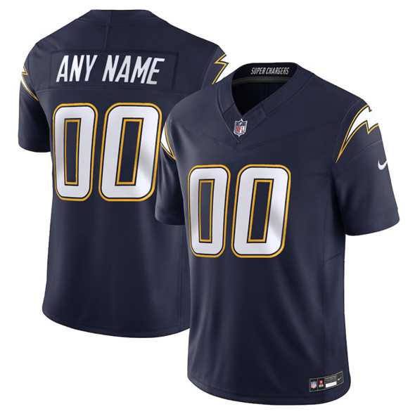 Men%27s Los Angeles Chargers Active Player Custom Navy 2025 F.U.S.E. Alternate Vapor Limited Football Stitched Jersey