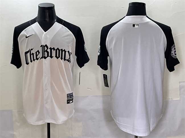 Men%27s New York Yankees Blank White Black %27Gothic Legacy Edition%27 Vapor Premier Limited Stitched Baseball Jersey