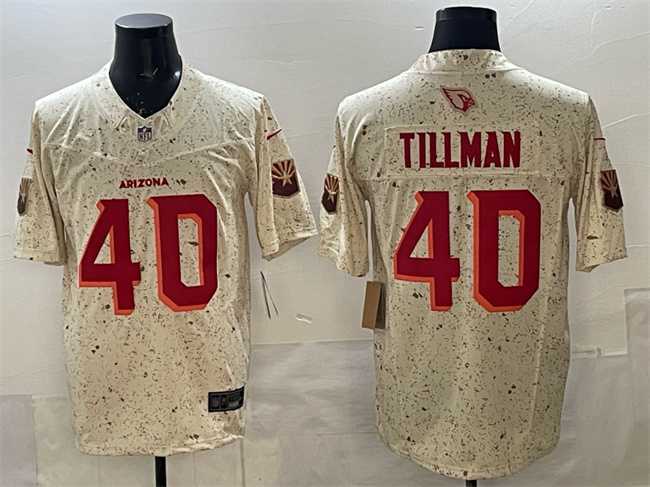Men%27s Arizona Cardinals #40 Pat Tillman 2025 F.U.S.E. %27Rivalries%27 Vapor Untouchable Limited Stitched Jersey Dzhi