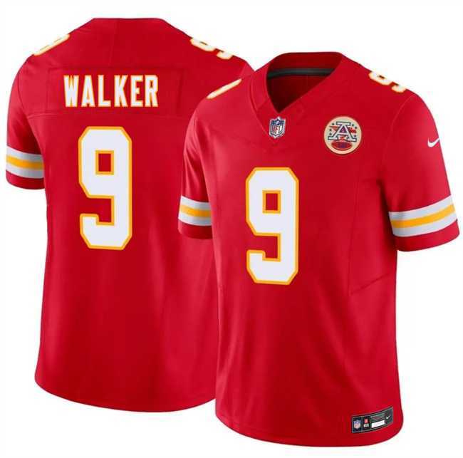 Men%27s Kansas City Chiefs #9 Kenneth Walker III Red 2026 F.U.S.E. Vapor Untouchable Limited Stitched Jersey Dzhi