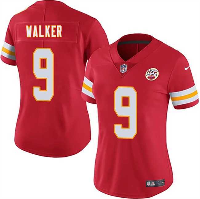 Women%27s Kansas City Chiefs #9 Kenneth Walker III Red 2026 Vapor Untouchable Limited Stitched Jersey Dzhi