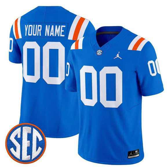 Men%27s Florida Gators ACTIVE PLAYER Custom Royal F.U.S.E. 1960s Throwback Vaport Limited Stitched Jersey
