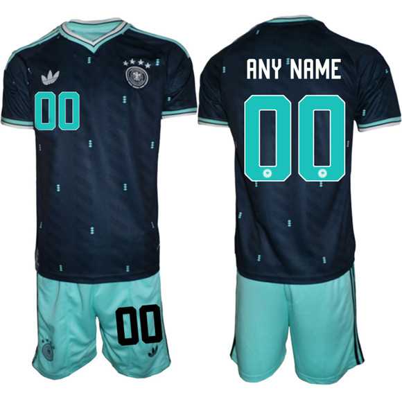 Men%27s Germany Custom Navy 2026 Away Soccer Jersey Suit