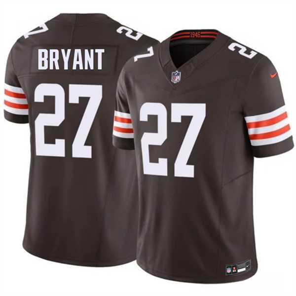 Men%27s Cleveland Browns #27 Myles Bryant Brown 2026 F.U.S.E. Vapor Limited Stitched Jersey Dzhi