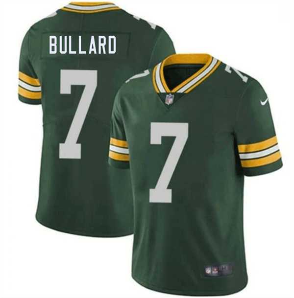 Men%27s Green Bay Packers #7 Javon Bullard Green 2026 Vapor Untouchable Limited Stitched Jersey Dzhi