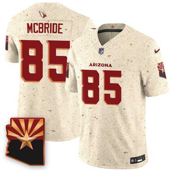 Men%27s Arizona Cardinals #85 Trey McBride 2025 F.U.S.E. %27Rivalries%27 Vapor Untouchable Limited Stitched Jersey Dzhi