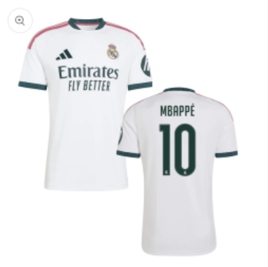 Men Club Real Madrid away blue #9 Soccer Jersey