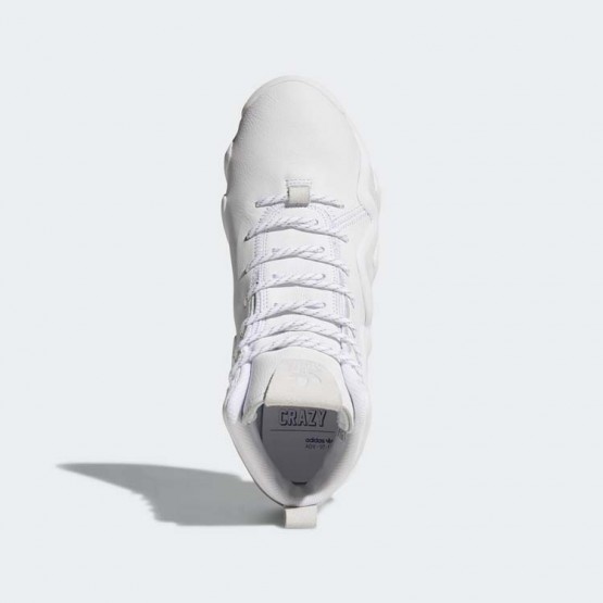 Mens White Adidas Originals Crazy 8 Adv Shoes 193SWGXV