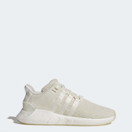 Mens Off White/White Adidas Originals Eqt Support 93/17 Shoes 769AFUZQ