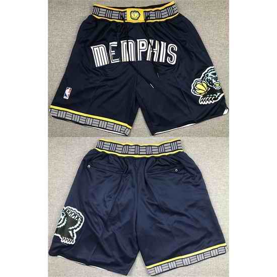 Memphis Grizzlies Basketball Shorts 014