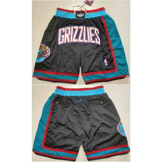 Memphis Grizzlies Basketball Shorts 010