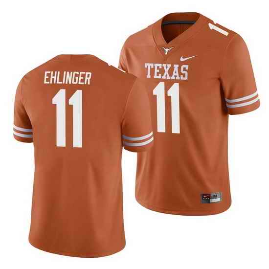 Texas Longhorns Sam Ehlinger Texas Orange College Football Men'S Jersey->texas longhorns->NCAA Jersey