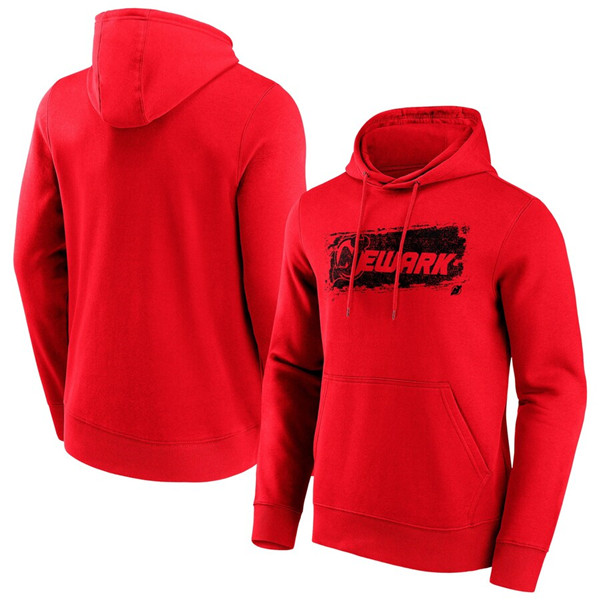 Men's New Jersey Devils Red Hometown Graphic Hoodie