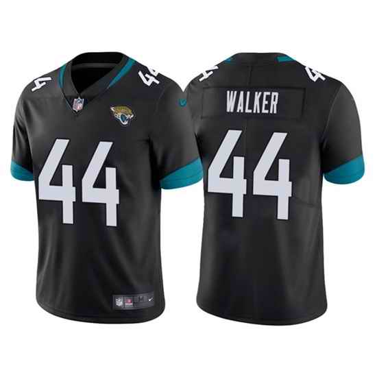 Men Jacksonville Jaguars #44 Travon Walker Black Vapor Untouchable Limited Stitched Jersey