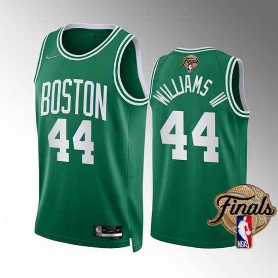 Men Boston Celtics #44 Robert Williams III 2022 Green NBA Finals Stitched Jersey