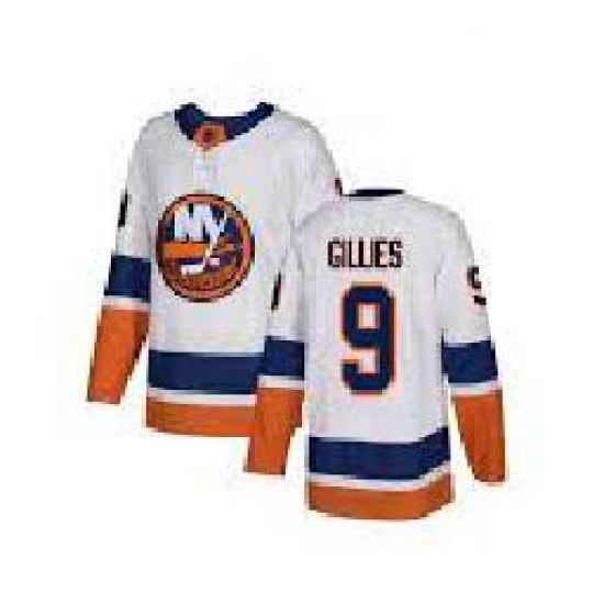 Men Adidas New York Islanders #9 Clark Gillies White Alternate NHL Jersey