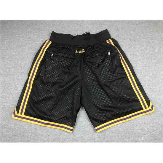 Los Angeles Lakers Basketball Shorts 017