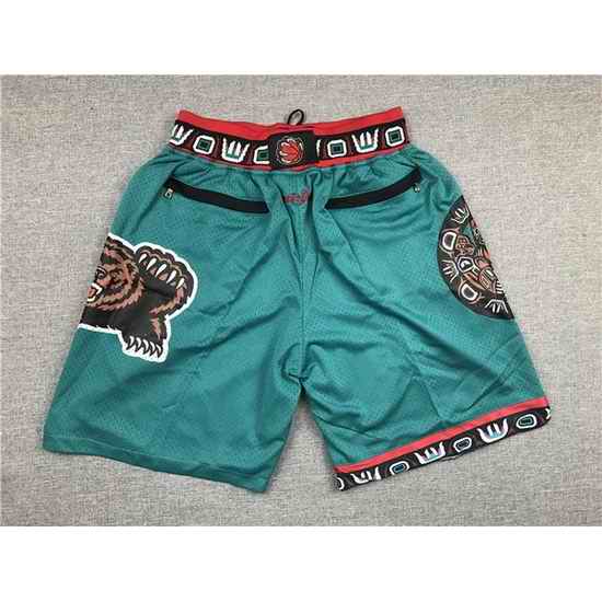 Memphis Grizzlies Basketball Shorts 002