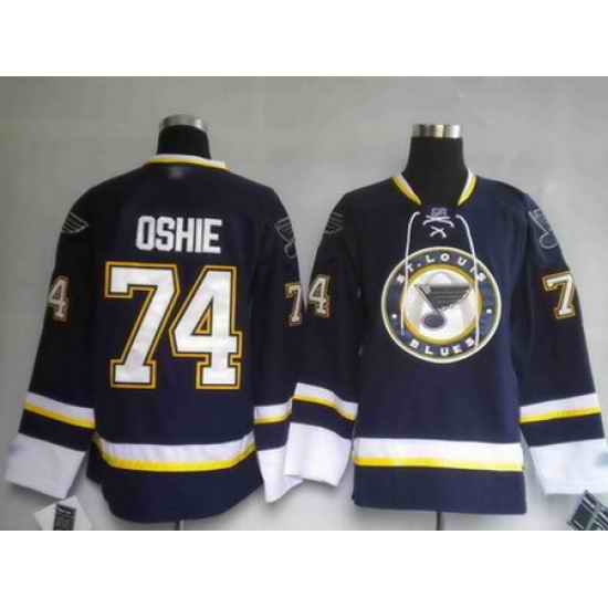 St. Louis Blues #74 OSHIE Third Jersey