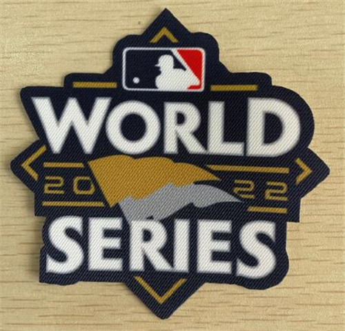 2022 MLB Baseball World Series Patch->stitched ml->MLB Jersey
