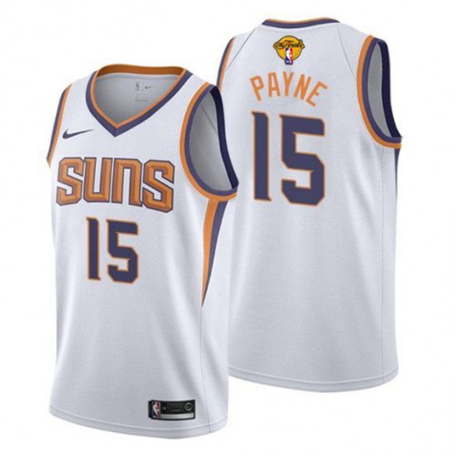 Nike Phoenix Suns #15 Cameron Payne Men’s 2021 NBA Finals Bound Swingman Association Edition Jersey White Men’s