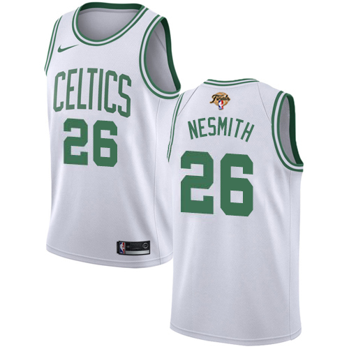 Nike Boston Celtics #26 Aaron Nesmith White Women’s 2022 NBA Finals Swingman Association Edition Jersey Womens->women nba jersey->Women Jersey