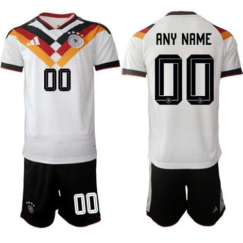 Mens Germany Custom Any Name And Number Team FIFA x World Cup 2026 Home White On Field Jersey