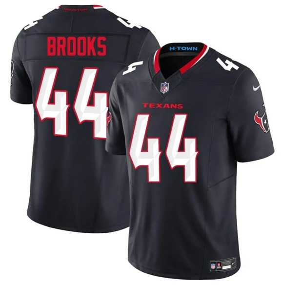 Mens Houston Texans #44 British Brooks Navy 2025 F.U.S.E. Vapor Limited Stitched Jersey Dzhi