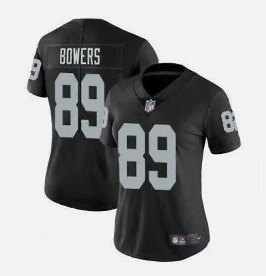 Womens Las Vegas Raiders #52 Elandon Roberts Black 2025 Vapor Untouchable Limited Stitched Jersey(Run Small) Dzhi