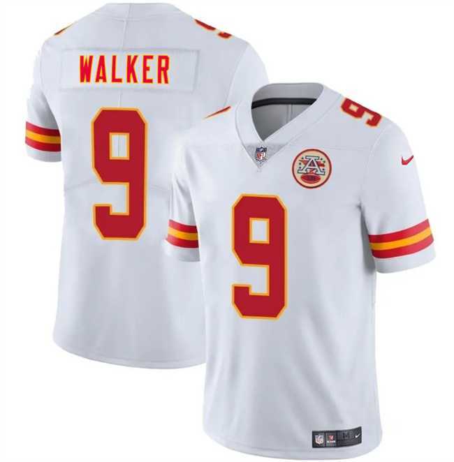 Men & Women & Youth Kansas City Chiefs #9 Kenneth Walker III White 2026 Vapor Untouchable Limited Stitched Jersey->kansas city chiefs->NFL Jersey