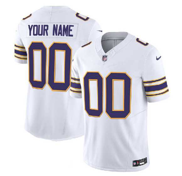 Mens Minnesota Vikings Active Player Custom White F.U.S.E. Limited Football Stitched Jersey