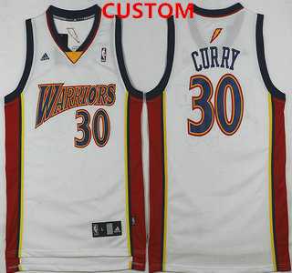 Mens Golden state warriors Custom rookie white swingman jersey