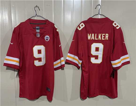 Mens Kansas City Chiefs #9 Kenneth Walker III Red 2026 Vapor Untouchable Limited Stitched Jersey->kansas city chiefs->NFL Jersey
