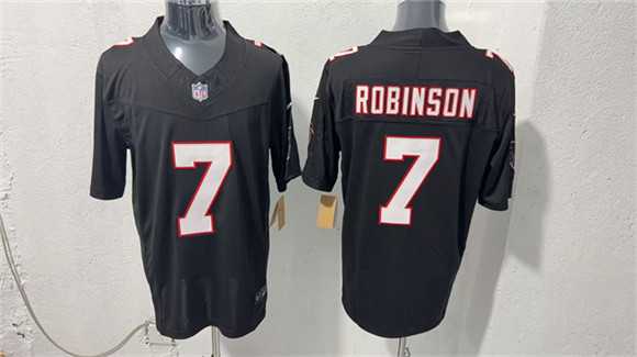 Mens Atlanta Falcons #7 Bijan Robinson Black F.U.S.E. Vapor Untouchable Limited Stitched Jersey->atlanta falcons->NFL Jersey