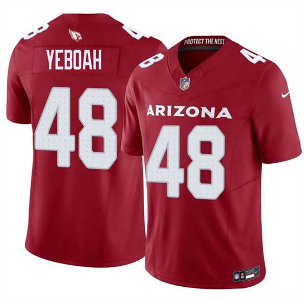 Mens Arizona Cardinals #48 Kenny Yeboah Red 2026 F.U.S.E. Vapor Untouchable Limited Stitched Jersey->arizona cardinals->NFL Jersey