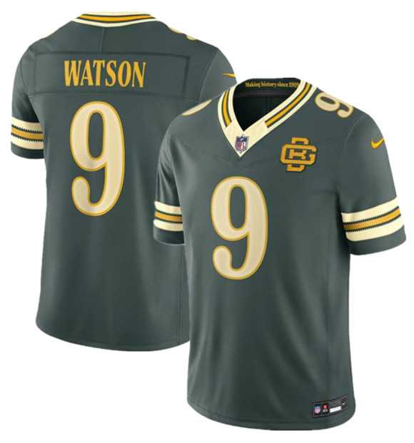 Mens Green Bay Packers #9 Christian Watson Dark Green 2026 F.U.S.E. Rivalries Collection Limited Stitched Jersey Dzhi->green bay packers->NFL Jersey