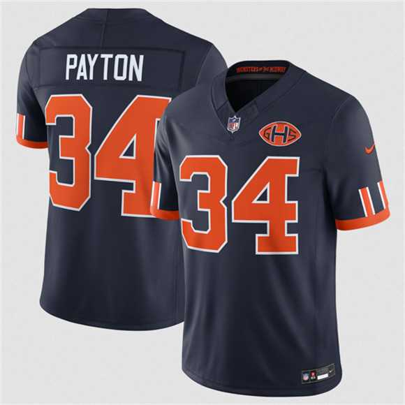 Youth Chicago Bears #34 Walter Payton Navy 2026 F.U.S.E. Rivalries Collection Limited Stitched Jersey Dzhi->chicago bears->NFL Jersey
