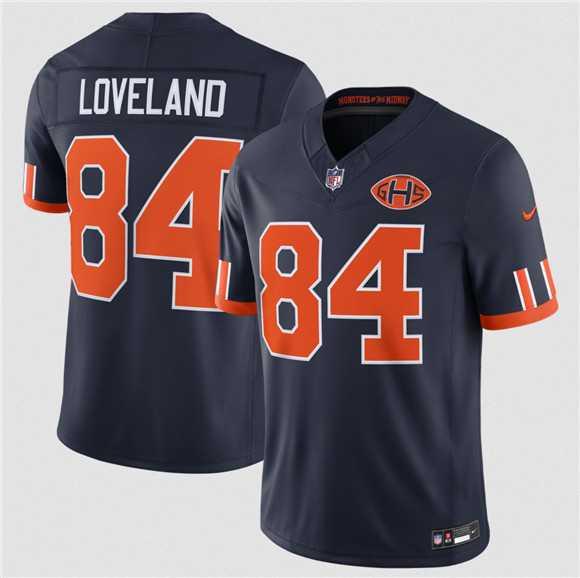 Youth Chicago Bears #84 Colston Loveland Navy 2026 F.U.S.E. Rivalries Collection Limited Stitched Jersey Dzhi->chicago bears->NFL Jersey
