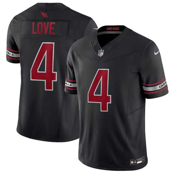 Mens Arizona Cardinals #4 Jeremiyah Love Black 2026 Draft F.U.S.E. Vapor Untouchable Limited Stitched Jersey->arizona cardinals->NFL Jersey