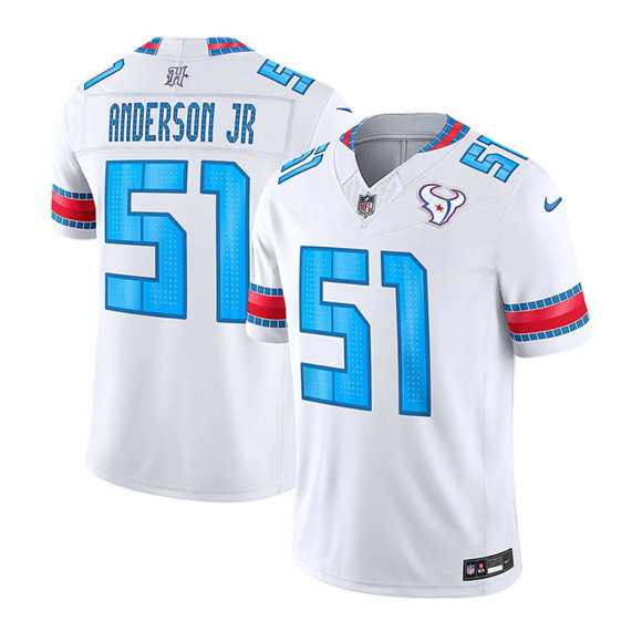 Youth Houston Texans #51 Will Anderson Jr. White 2026 F.U.S.E. Rivalries Collection Limited Stitched Jersey Dzhi->houston texans->NFL Jersey Youth Houston Texans #51 Will Anderson Jr. White 2026 F.U.S.E. Rivalries Collection Limited Stitched Jersey Dzhi->houston texans->NFL Jersey