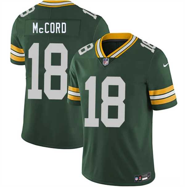 Mens Green Bay Packers #18 Kyle McCord Green 2026 Vapor Untouchable Limited Stitched Jersey->green bay packers->NFL Jersey