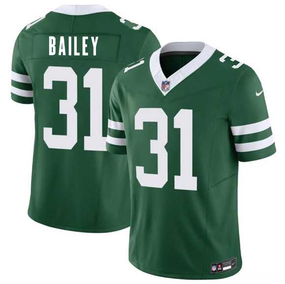 Mens New York Jets #31 David Bailey Green 2026 Draft F.U.S.E. Vapor Untouchable Limited Stitched Jersey->new york jets->NFL Jersey