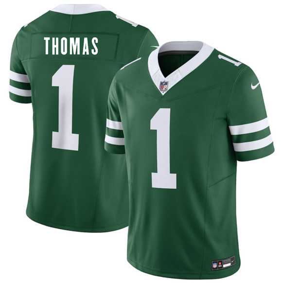 Mens New York Jets #1 Azareyeh Thomas Green 2026 Draft F.U.S.E. Vapor Untouchable Limited Stitched Jersey->new york jets->NFL Jersey