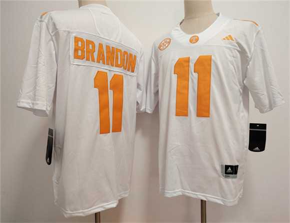 Mens Tennessee Volunteers #11 Faizon Brandon White 2026 Stitched Jersey