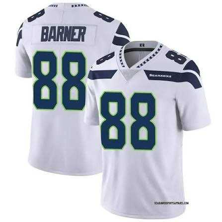 Mens Seattle Seahawks #88 AJ BARNER White 2026 F.U.S.E. Vapor Untouchable Limited Stitched Jersey Dzhi