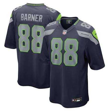 Mens Seattle Seahawks #88 AJ BARNER Navy 2026 F.U.S.E. Vapor Untouchable Limited Stitched Jersey Dzhi