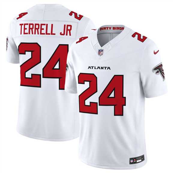 Mens Atlanta Falcons #24 A.J. Terrell White 2026 New F.U.S.E. Vapor Untouchable Limited Stitched Jersey Dzhi